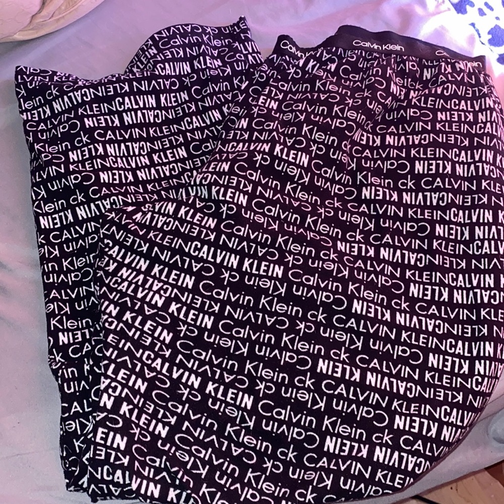 women’s Calvin Klein sleep pants